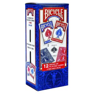 Bicycle Rider Back Poker Playing Cards - 12 Decks